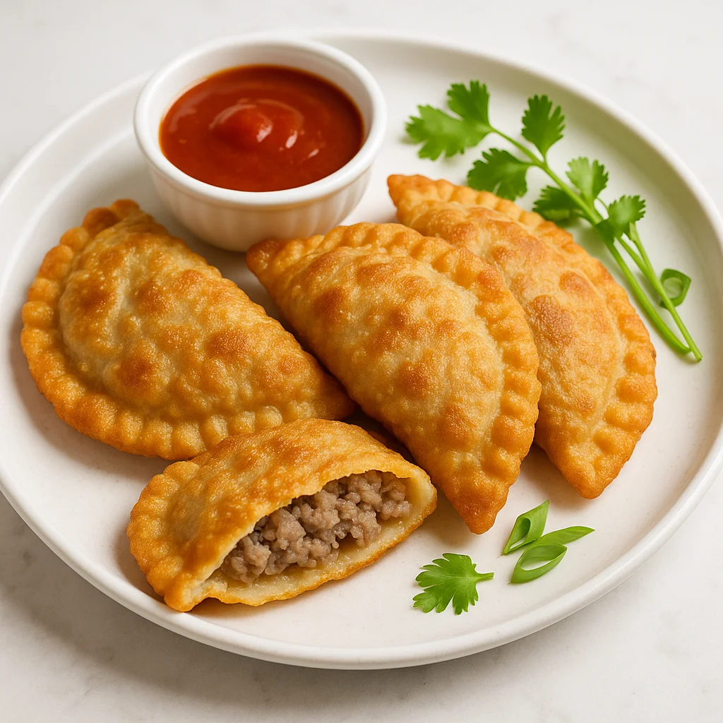 Хүүшүүр — монгольские жареные пирожки с мясом