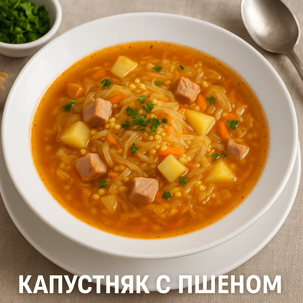 Капустняк с пшеном