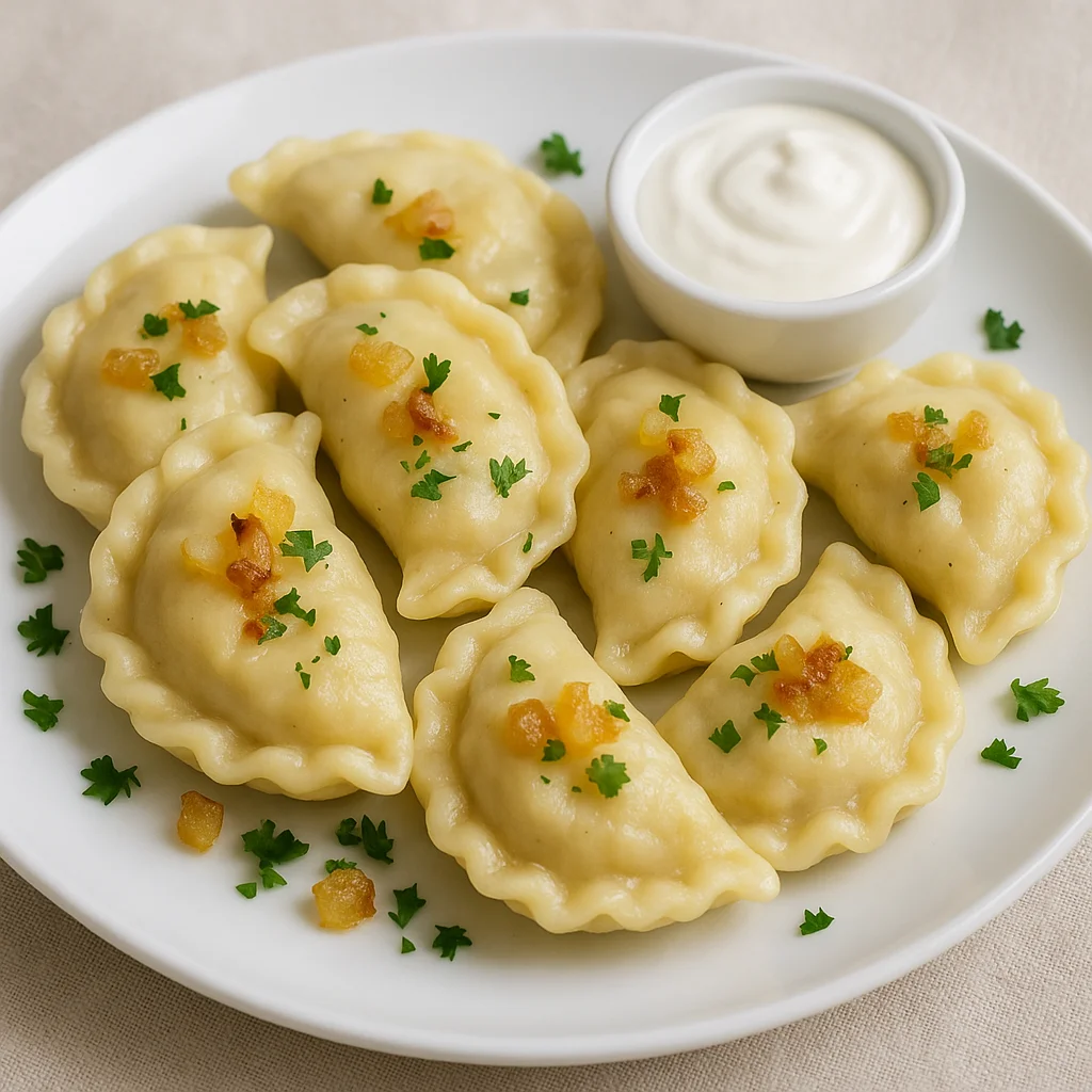 Вареники с картошкой