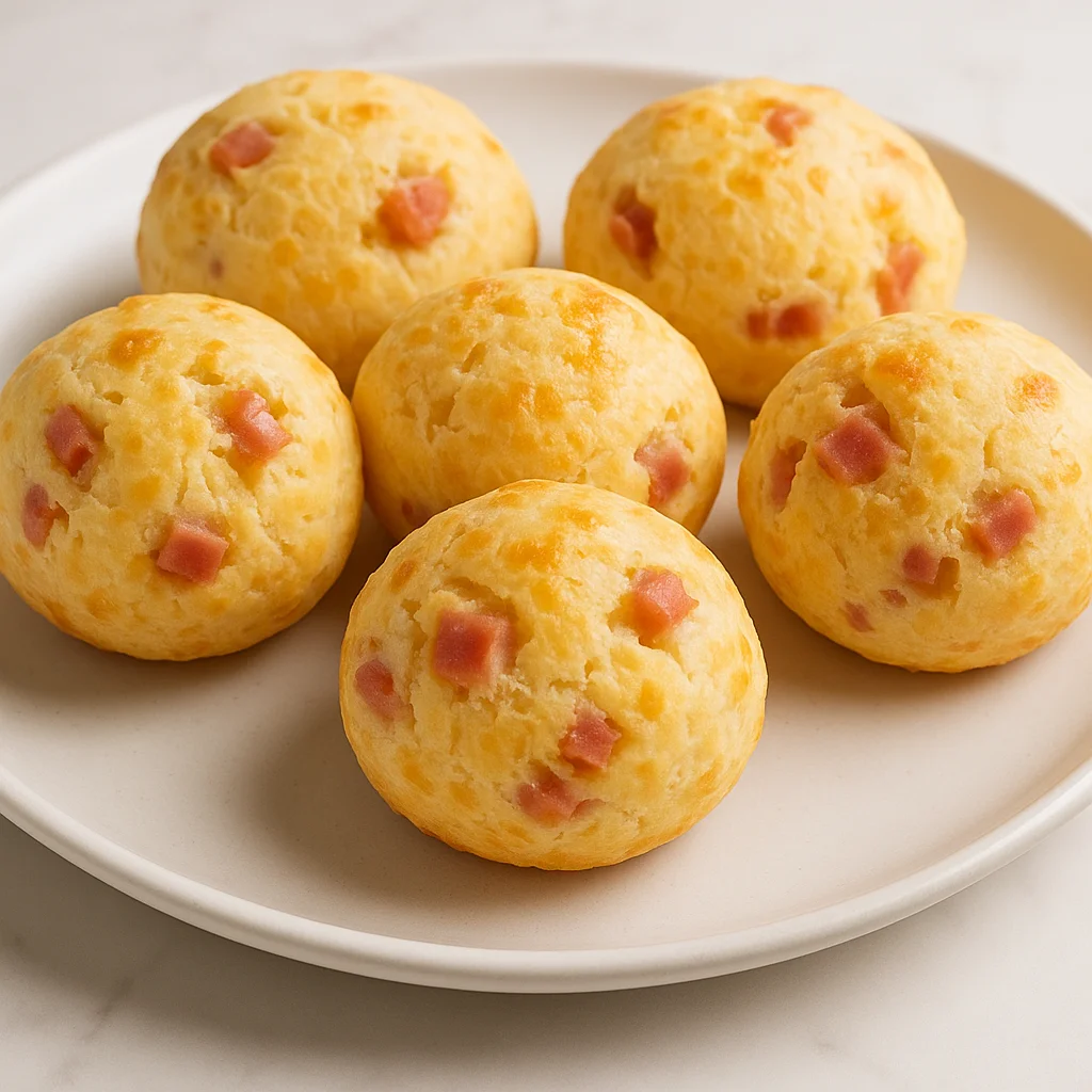 Пão de Queijo с ветчиной