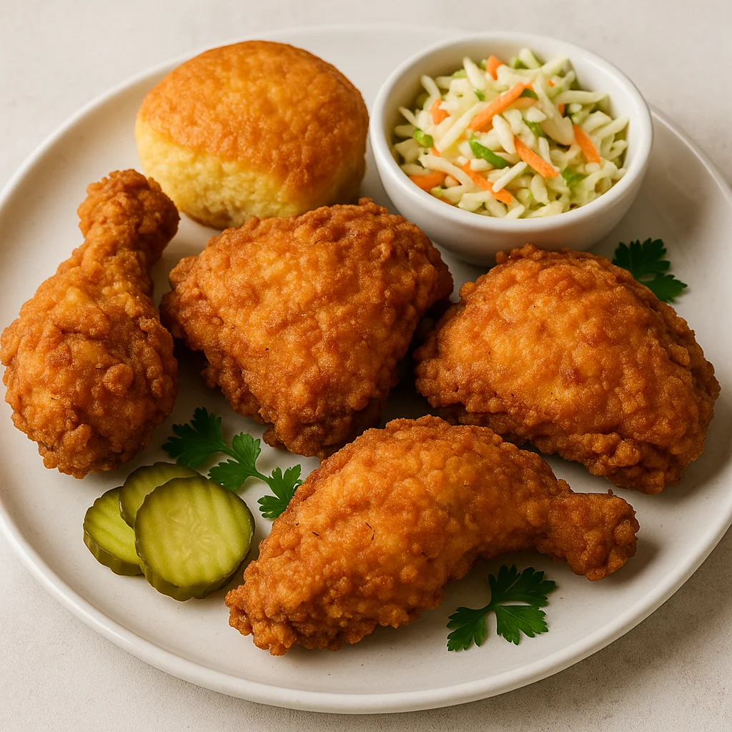 Жареная курица по-южному