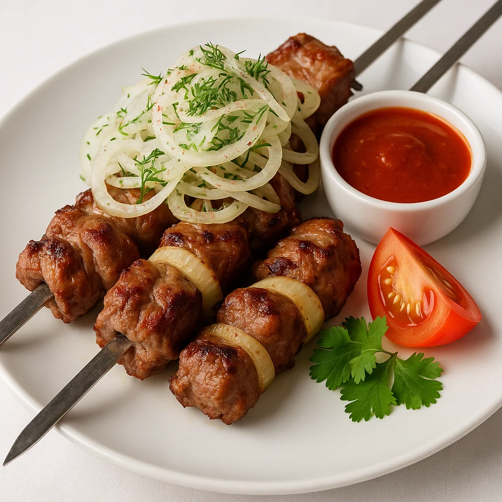Хоровац из баранины с луком