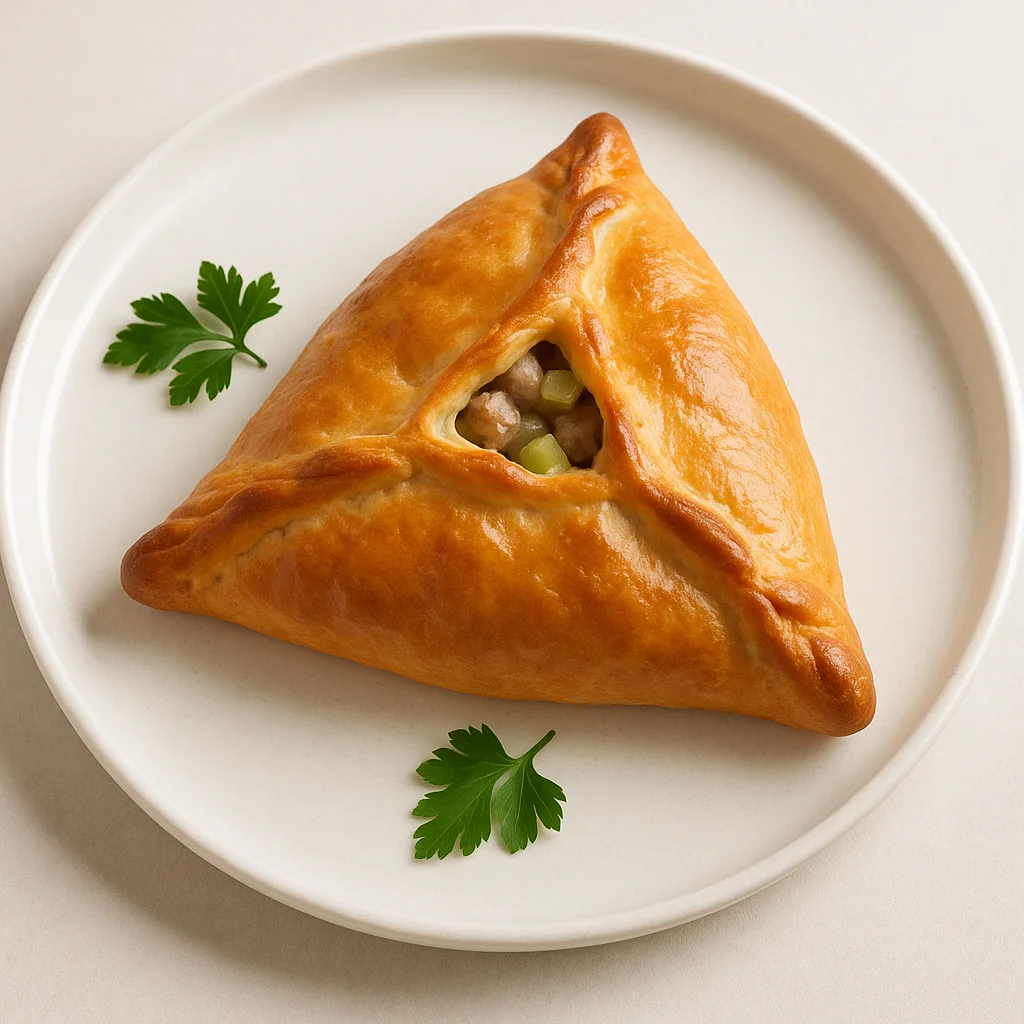 Эчпочмак с мясом и картофелем