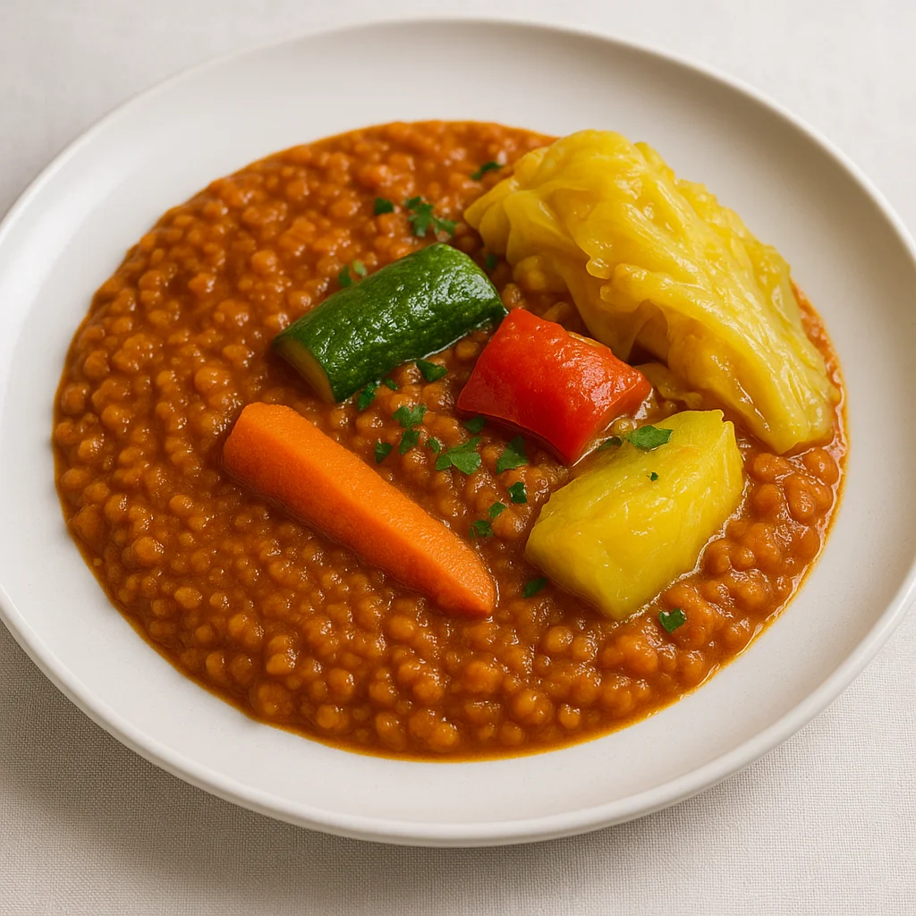 Мисир Вот с овощами